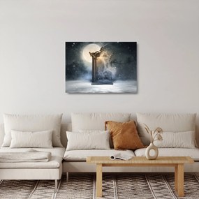 Sklenený obraz - Magické zrkadlo (70x50 cm)
