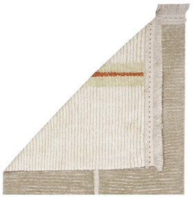 Béžový bavlnený koberec 170x240 cm Duetto Sage – Lorena Canals