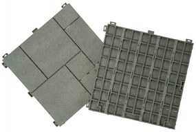 Multy Home Gumová dlaždica STONE MOSAIC 30 x 30 cm, zelená