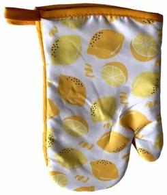 Kuchynská rukavica, FRUITS s citrónmi - sada 2ks