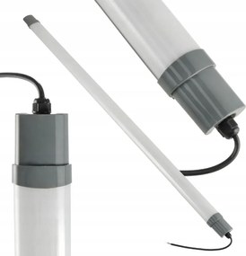 SADA 2 LED svietidiel 120cm 36W 3000lm Hermetické svietidlo IP65 do garáže, dielne