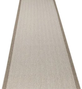 Šnúrkový obojstranný behúň Brussels 205681/10610 Linen krémový / béžový