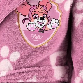 Dievčenský fleece župan s kapucňou Labková patrola - Skye, EU 98