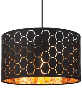 Luster na lane ULLE 1xE27/15W/230V čierny