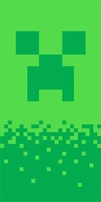 JERRY FABRICS -  JERRY FABRICS Osuška Minecraft Digital CreeperBavlna - Froté, 70/140 cm