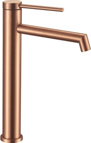 Umývadlová batéria REA FOSS vysoká, kartáčovaná meď