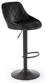 Barová stolička H-101 - čierna