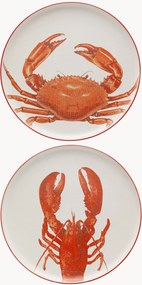 Plytké taniere Crabes, 4 ks