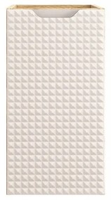 Závěsná skříňka pod umyvadlo Luxor Beige s deskou 120 cm béžová/dub olejovaný