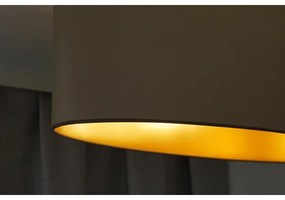 Duolla - Luster na lanku OVAL VEGAN 1xE27/15W/230V béžová