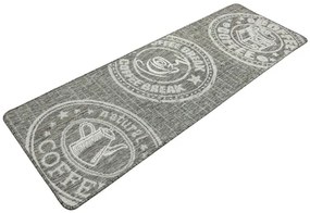 Koberec / Behúň FLEX 1907/P91 hnedý / sivý