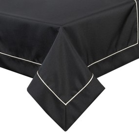 OBRUS DORITA145X300 CM ČIERNY