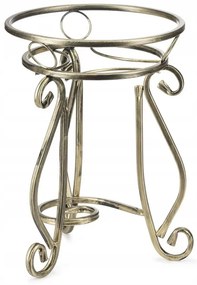 Stojan na kvety ARIEL 37 cm zlatý