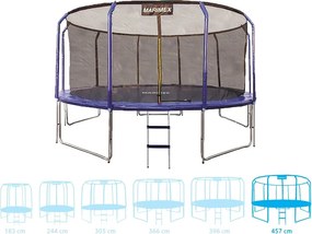 Marimex | Trampolína Marimex Standard 457 cm + vnútorná ochranná sieť + rebrík ZADARMO | 19000084