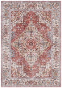 Hanse Home, Kusový koberec Asmar 104013 Brick / Red, 80x200, červená, obývacia izba