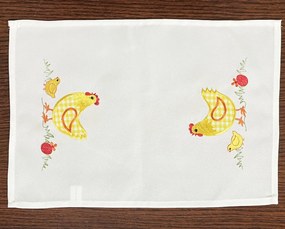 Dekorstudio Veľkonočný behúň na stôl OSW-103-A Varianta: Rozmer obrusu: 55x120cm