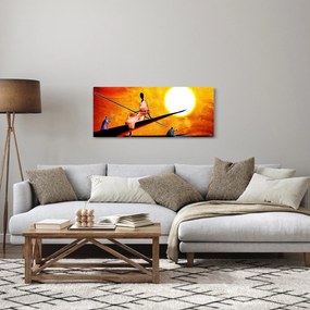 Obraz dobovej starovekej maľby (120x50 cm)