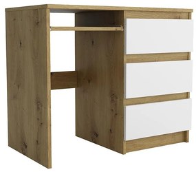 Písací stôl Leo II artisan/biela