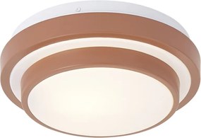Moderné stropné svietidlo Sienna s bielym 25 cm IP44 - Walden