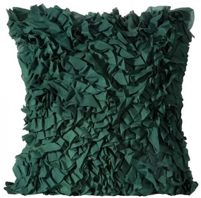 Mirena obliečka na vankúš 45x45 tmavozelená 373352