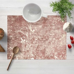 Biante Zamatové prestieranie na stôl Isabela IBL-013 Gold Design staroružové 35x45 cm