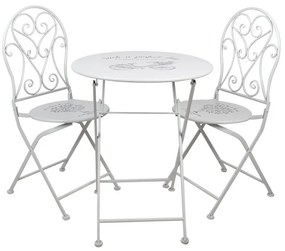 Záhradná sada - Ø 60 * 70 / 2x Ø 40 * 40 * 92 cm