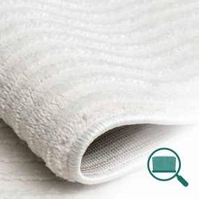 Angel Carpet, Kusový koberec Zafiro 19 Beige, 60x110, béžová, kancelária