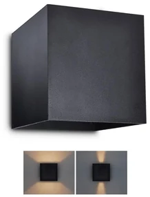 Brilagi - LED Vonkajšie nástenné svietidlo CUBE LED/6W/230V IP54 BG0694