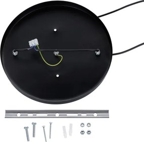 Brilagi - Závesné svietidlo na lanku WABI SABI 2xE27/40W/230V pr. 60 cm čierne