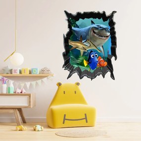 Samolepka na stenu "Hľadá sa Dory" 50x70cm