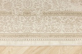 Koberec Allora Plus F344A Ornament, krémový / strieborný