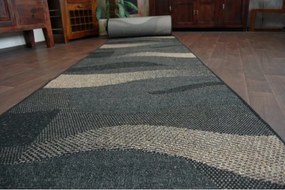 Behúň FLOORLUX SIZAL 20212 čierny/coffe