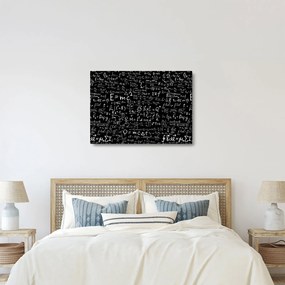 Obraz - Matematika (70x50 cm)