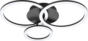 XXXLutz STROPNÉ LED SVIETIDLO, 54,5/44,5/9 cm Eglo - Online Only bytové doplnky - 003348248602