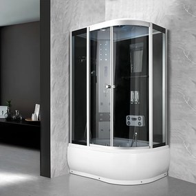 Terra Hydromasážny box WSH7106L, 120x80 ľavý bez sauny