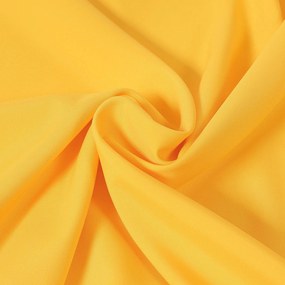Goldea dekoračný záves rongo - žltý 180x145 cm