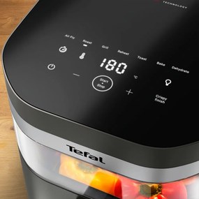 Tmavosivá teplovzdušná fritéza Infrared EY832HE0 – Tefal