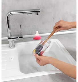 Silikónová kefa na umývanie riadu Wenko Hollie