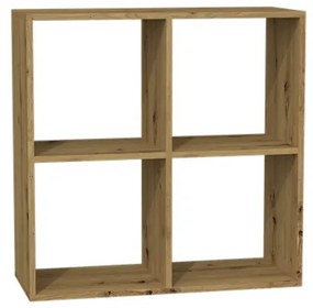 Regál Metros 2 (dub artisan). Akcia -20%. Vlastná spoľahlivá doprava až k Vám domov. 1132894