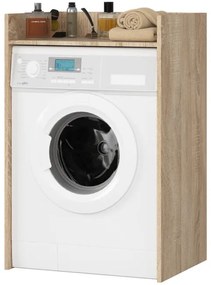 Kúpeľňová skrinka na práčku FIN dub sonoma