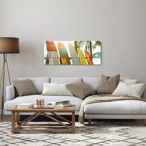 Obraz - Surfovacie dosky (120x50 cm)
