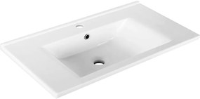 Aqualine Aqualine, ZUNO 75 nábytkové umývadlo 75x45cm, biela, 9075