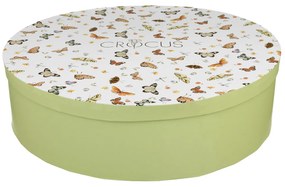 Porcelánová šálka na nohe s podšálkou Crocus Butterflies 250 ml sada 6ks