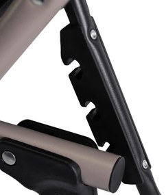 Záhradné lehátko Venden (sivá) . Akcia -22%. Vlastná spoľahlivá doprava až k Vám domov. 1119322