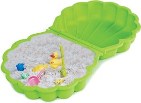 Marimex | Pieskovisko/bazénik - mušľa s krytom - zelená | 11640398