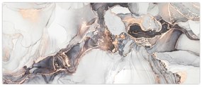 Obraz - Imitácia mramoru (120x50 cm)