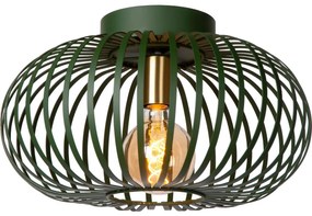 Lucide 78174/40/33 - Stropné svietidlo MANUELA 1xE27/60W/230V pr. 39,5 cm zelená