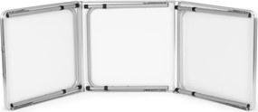 Skládací turistický stůl Veloca 180x60 cm černý