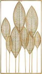 Kovová nástenná dekorácia 52,5x95 cm Adhira – Bizzotto