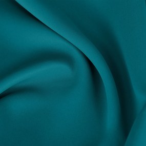 ZATEMŇOVACÍ ZÁVES NA KRÚŽKOCH BLACKOUT 135X250 CM TYRKYSOVÁ